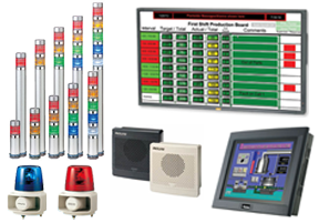 Signal Towers, Alarms and HMI's