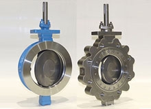 Neles Neldisc™ metal-seated and Jamesbury Wafer-Sphere™ soft-seated butterfly valves