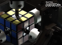 Mitsubishi Electric Recognized by GUINNESS WORLD RECORDS for Fastest Robot to Solve a Puzzle Cube