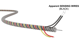 conventional water sensing cable