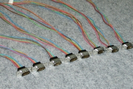 customized electrical sub assembly connectors