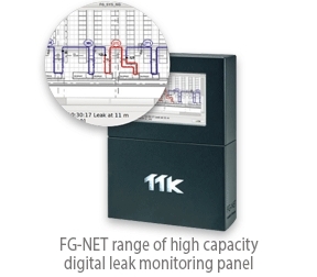 TTK FG-NET range of high capacity digital leak monitoring panel