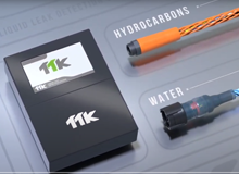TTK Digital Hydrocarbon & Water Leak Detection Systems In a Data Center